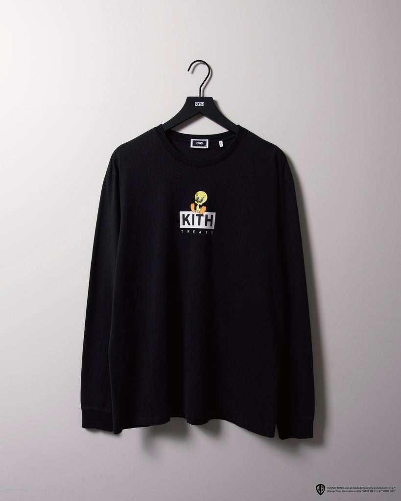kith トリーツ ロンt Ｌサイズ袖丈長袖 - Tシャツ/カットソー(七分/長袖)