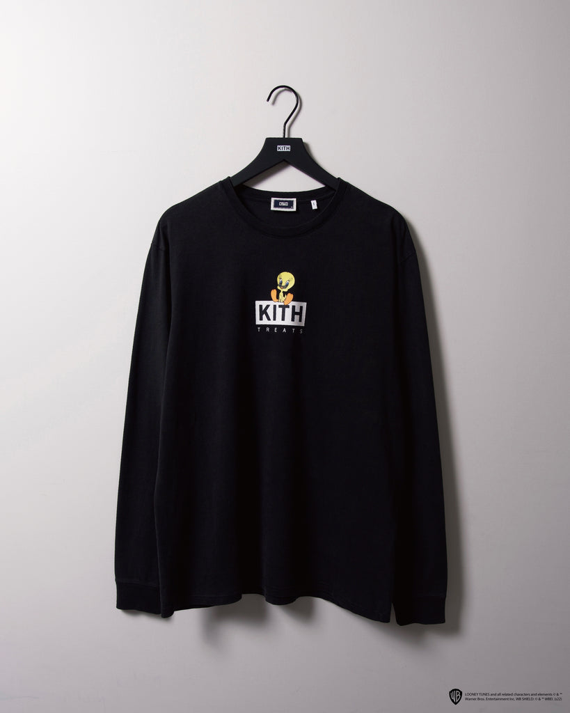 kith トリーツ ロンt Ｌサイズ袖丈長袖 - Tシャツ/カットソー(七