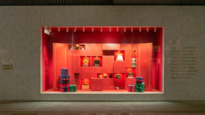 Kith Tokyo Window Installation for Kithmas 2024