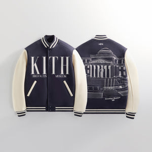 Kith for the Brooklyn Museum Wool Varsity Jacket